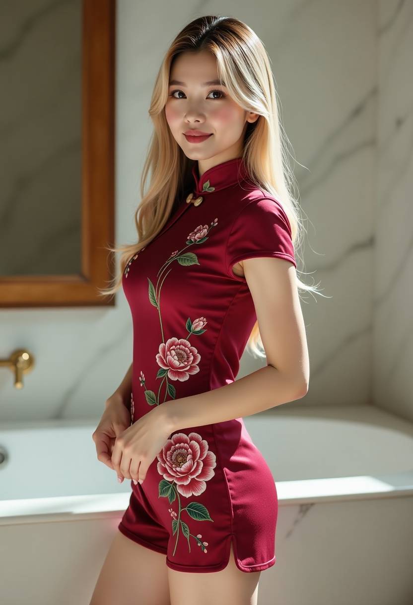 脸颊的温度